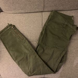 Madewell green pants